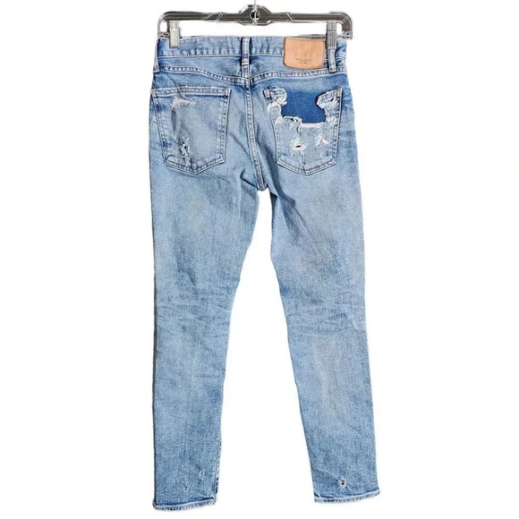 MOUSSY VINTAGE Billings Skinny Denim Jeans Blue Size 25 - Picture 7 of 10